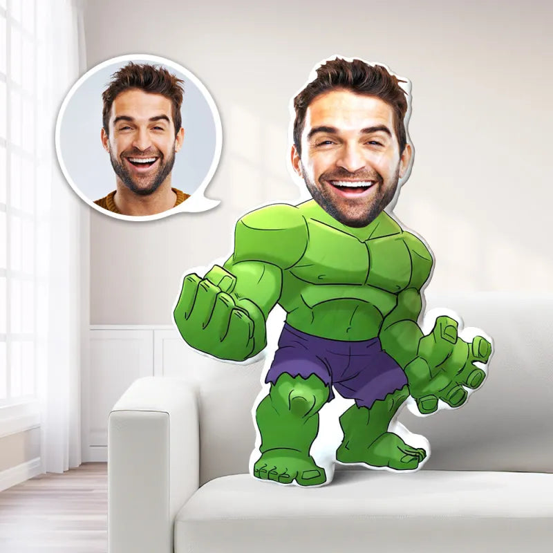 Kişiye Özel Fotoğraflı Yastık Hulk